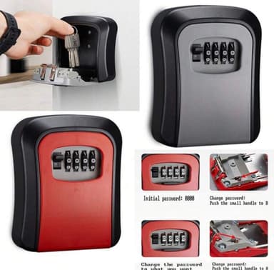 Caja fuerte con cerradura 