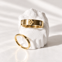 Dúo Anillo Trébol 
