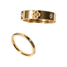 Dúo Anillo Trébol