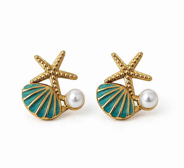 Aretes Estrella Marina — foto 5