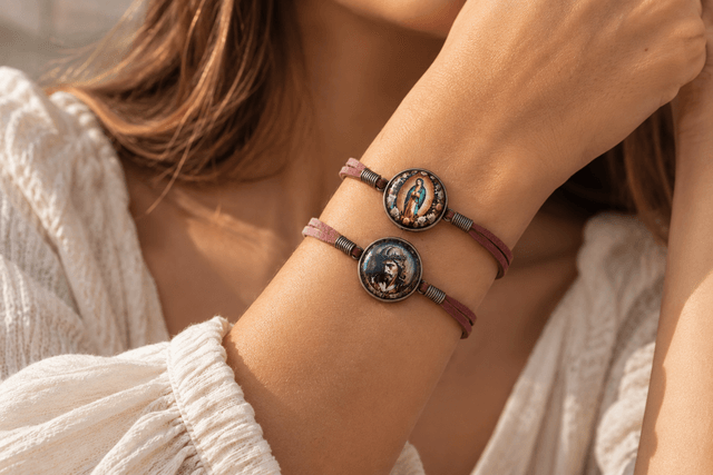 Set Pulseras Relicario — foto 1