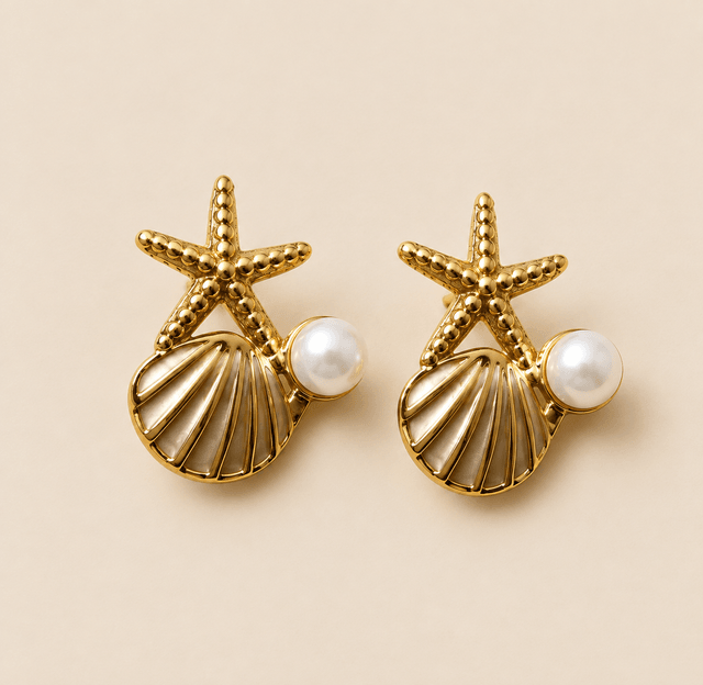 Aretes Estrella Marina — foto 2