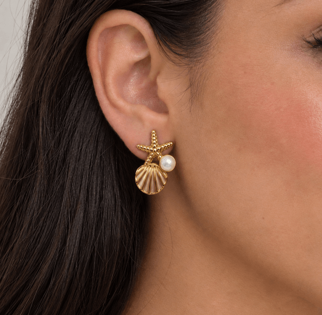 Aretes Estrella Marina — foto 1